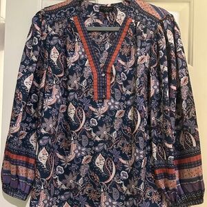 Current Air silky top, size Large, NWOT